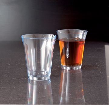 small glass cups