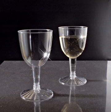disposable goblet glasses